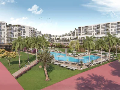Zespół mieszkaniowy New residence with a swimming pool, a water park and green areas, Altintas, Turkey