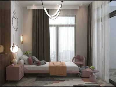 Wohnanlage Four bedroom flats in complex with swimming pool and parking, Mersin, Turkey