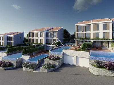 Complejo residencial Newbuilt gated townhouse community in Budva Riviera