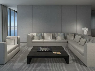 Complexe résidentiel New residence Armani Beach Residences with a private beach and swimming pools, Palm Jumeirah, Dubai, UAE