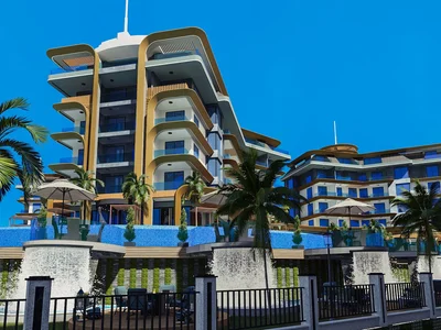 Wohnanlage Residential complex with a variety of infrastructure and recreation areas, 800 metres to the sea, Kestel, Alanya, Turkey
