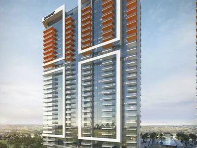 Complexe résidentiel New residence Golf Gate with swimming pools and a golf club in the prestigious area of DAMAC Hills, Dubai, UAE