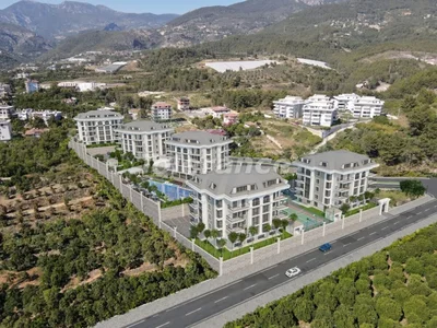 Wohnanlage Exklusive 3+1 und 5+1 Apartments in Oba, Alanya vom Bauträger in einer Hotelanlage