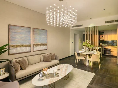 Residential complex O Ten — new apartments in a residential complex by Aqua Properties for obtaining a resident visa and rental income in Dubai Healthcare City