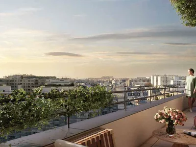 Zespół mieszkaniowy New residential complex with a garden and parking in the 12th arrondissement of Paris, Ile-de-France, France