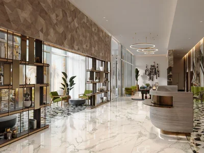 Residential complex New project DoubleTree by Hilton with a pool and recreation areas close to a metro station and DIFC, Jumeirah Garden City (Al Satwa), Dubai
