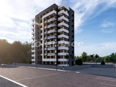 Zespół mieszkaniowy 1+1 apartments from the developer in Erdemli, Mersin with a pool and near the sea 