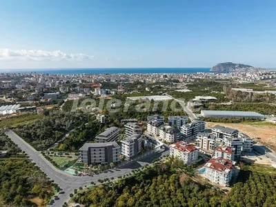 Complejo residencial Modern ready to move in apartments 1+1, 2+1, 3+1 and 4+1 in Oba, Alanya in a complex from the developer