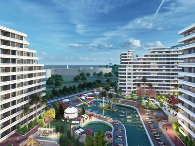 Wohnanlage Residential complex with water park, swimming pool, cinema and fitness centre, Mersin, Turkey