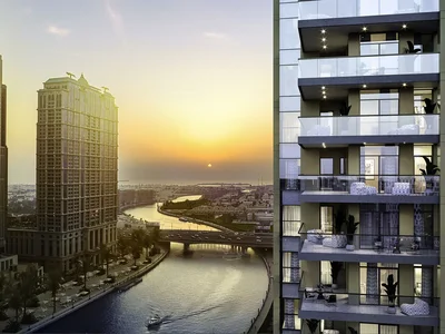 Wohnanlage Urban Oasis by Missoni — residential complex by Dar Al Arkan near the Dubai Water Channel with city views in Business Bay, Dubai