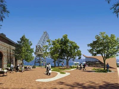 Complejo residencial New elite residence with hotels and yacht marinas in the heart of Istanbul, Turkey