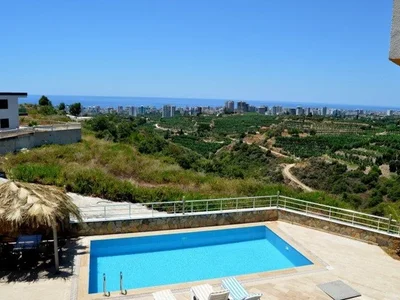 Вилла Вилла 4+2 с бассейном и видом на море под Гражданство Турции.