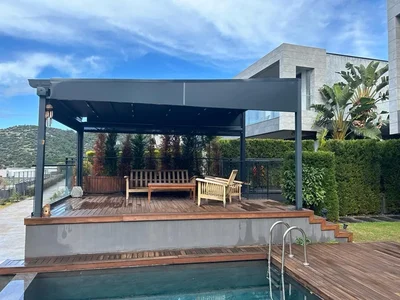 Villa Three bedroom villa with sea and castle views in the center of Bodrum.