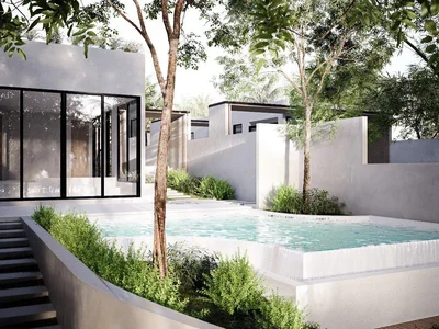 Complexe résidentiel New villas with swimming pools and picturesque views, Bali, Indonesia