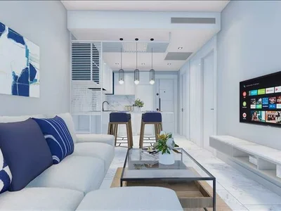 Zespół mieszkaniowy Low-rise residence with swimming pools and a restaurant at 150 meters from the sea, in the center of Alanya, Turkey