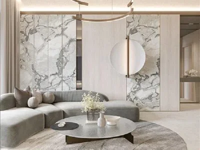 Жилой комплекс Новая резиденция Mayfair Gardens с бассейном, садом и панорамными видами рядом с Бурдж Халифа и Дубайским каналом, Al Satwa, Дубай, ОАЭ
