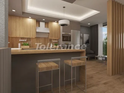  Pueblo de cabañas Villas 3+1 in Altıntaş, Antalya in a modern complex from the developer