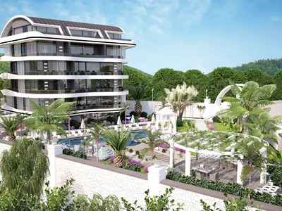 Dzielnica mieszkaniowa Luxury complex in Kargicak, Alanya
