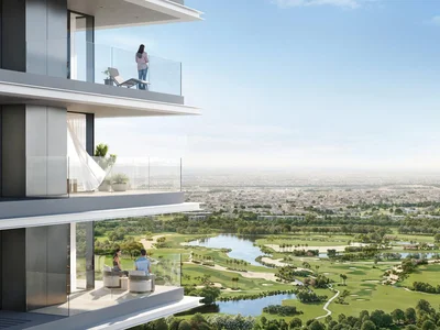 Complejo residencial Townhouses with roof-top terraces in the new Altan Residence with an infinity pool, in the prestigious area of Green Gate District, Dubai, UAE