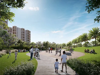 Complejo residencial Residential complex near green park, marina and city beach, Dubai Creek, Dubai, UAE