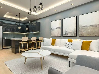 Wohnanlage Residential complex with swimming pool, 350 metres to the sea, Mezitli, Mersin, Turkey