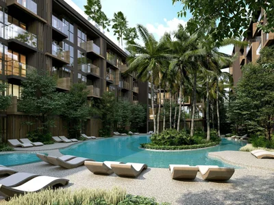 Complejo residencial Residential complex with four swimming pools, rooftop terrace, gym, 100 metres from Kamala Beach, Phuket, Thailand