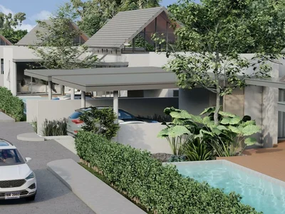 Residential complex Complex of new single-level villas with swimming pools near the sea, 300 meters from the beach, Samui, Surat Thani, Thailand