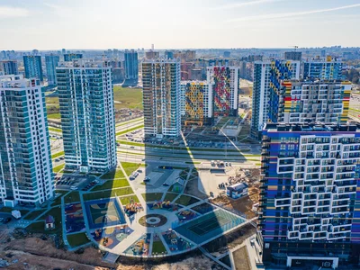 Dzielnica mieszkaniowa Minsk World Quarter Central Europe