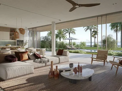 Жилой комплекс Новый комплекс вилл и таунхаусов у воды Bay Villas с пляжем и причалом для яхт, Dubai Islands, Дубай, ОАЭ