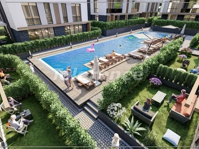  Pueblo de cabañas Modern villas in Altıntaş, Aksu, Antalya — eligible for Turkish citizenship, directly from the developer with installment payments