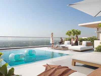 Zespół mieszkaniowy New VERDAN1A 2 Residence with swimming pools, a spa and a clubhouse, Dubailand, Dubai, UAE