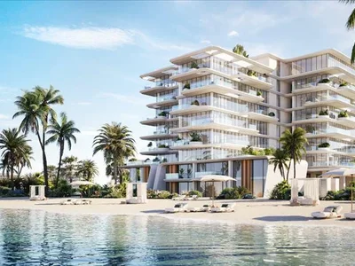 Wohnanlage New residential complex Rena Townhouse with a roof-top swimming pool and a direct access to the beach, Dubai Islands, Dubai, UAE