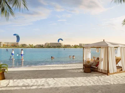 Wohnanlage New complex of villas Siniya Island with a private beach and a golf course, Al Seanneeah, Umm Al Quwain, Dubai, UAE