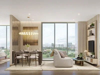 Complexe résidentiel New residence with a swimming pool, a fitness centre and a co-working space, Bangkok, Thailand