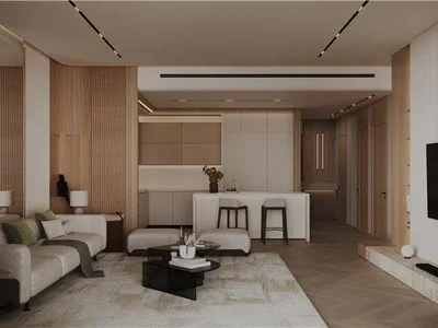 Жилой комплекс Новая резиденция Grove с бассейнами, JVC, Дубай, ОАЭ