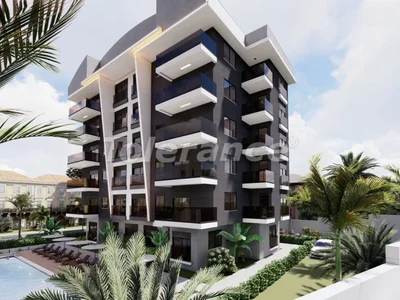 Wohnanlage Apartments 2+1 in Kepez, Antalya im Komplex mit Infrastruktur vom Bauträger