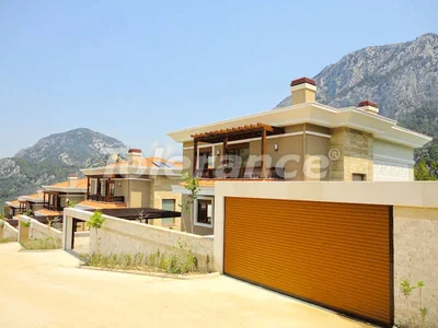 Cottage village Luxury villas in Konyaaltı, Antalya with views of the Toros Mountains