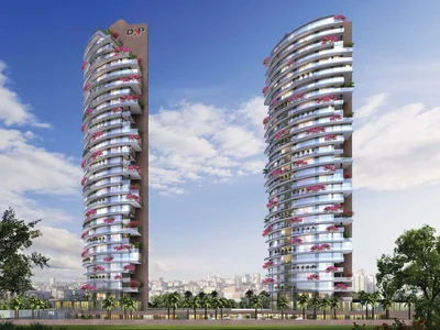 Wohnanlage Apartments with terraces in a high-rise residence with a swimming pool and a panoramic view, near a metro station, Istanbul, Turkey