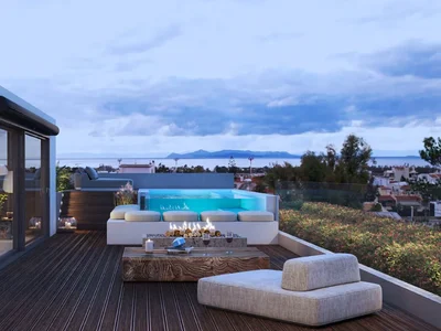 Résidence Penthouse de luxe avec piscine privée et vue panoramique sur la mer | Glyfada | Golden Visa