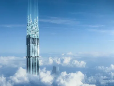 Многоквартирный жилой дом Fleur de Jardin Sky Mansion Burj Binghatti