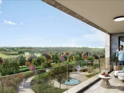 Wohnanlage New residence with a swimming pool and hotel services near a metro station, in a quiet and prestigious area, Istanbul, Turkey
