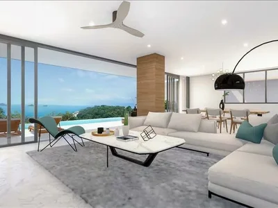 Complejo residencial Complex of villas with a panoramic sea view in a quiet area, near Fisherman's Village, Samui, Thailand