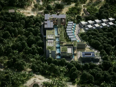 Complejo residencial Investment eco condominium with guaranteed yield of 5%, Layan, Phuket, Thailand
