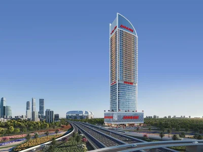 Zespół mieszkaniowy Fully furnished apartments in the new complex Aspirz, Dubai Sports City, UAE