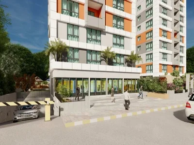 Wohnanlage New residence with a swimming pool close to the promenade, Istanbul, Turkey