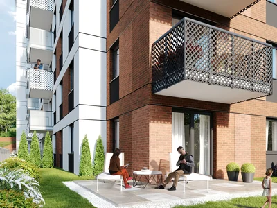Residential quarter Mieszkania ze strefa relaksu alejkami
