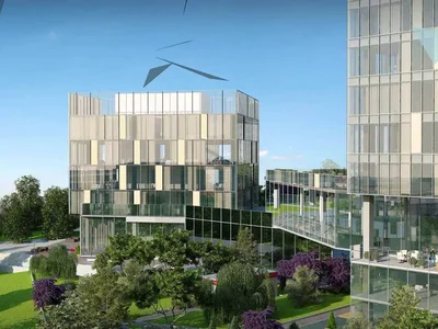 Wohnanlage High-rise residence with a swimming pool and a sports center near the coast, Istanbul, Turkey