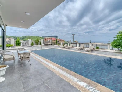 Willa Ekskluzywna, luksusowa willa z widokiem na Alanyę, morze i góry.