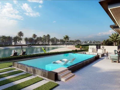 Complexe résidentiel New complex of villas Nineteen Riviera Lagoon with swimming pools and underground garages, Nad Al Sheba, Dubai, UAE