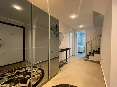 Residential complex Furnished 4+1 penthouse with sea view in the Yenisey 8 complex.